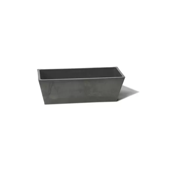 Algreen 20"x7.5"x7" Windowsill Planter Concrete