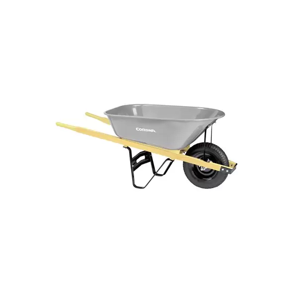 Corona 6 cu Steel Wheelbarrow