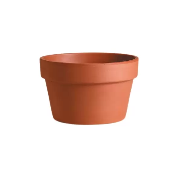 Deroma 10.6" Azalea Pot Terra Cotta Clay Case Pack