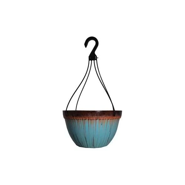 Grower Select 12.00 Dixie Hanging Basket Light Blue Drip