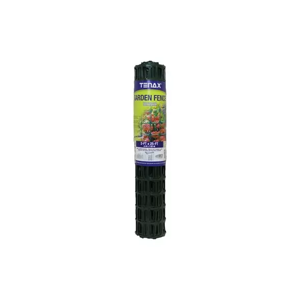 Tenax 2'x25' Garden Fence Green