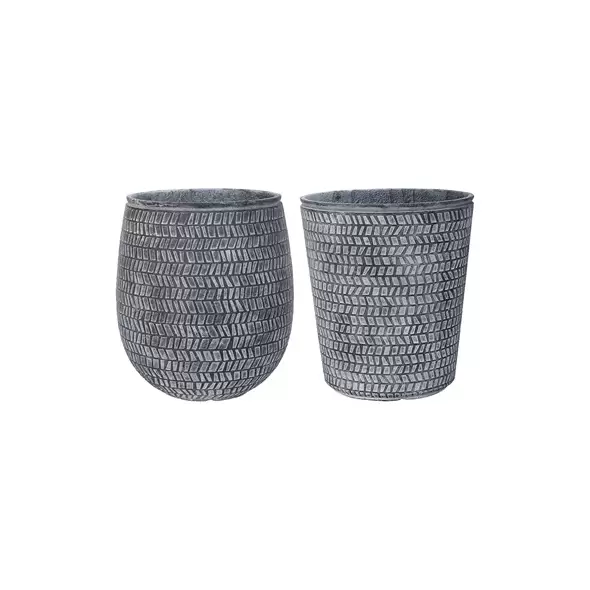 MCarr 36pc Mixed Planter Pallet Dark Gray