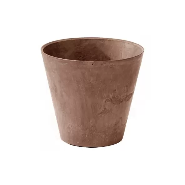 Artstone 6" Round Napa Planter Rust