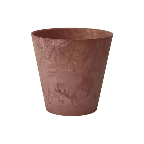 Artstone 10" Round Napa Planter Rust