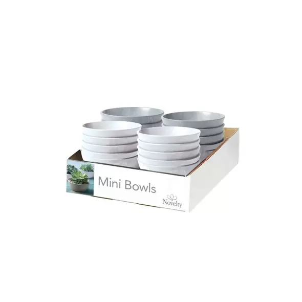 Artstone 20pc 5" Mini Bowl Display