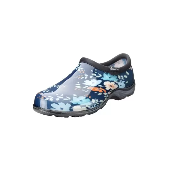 Sloggers Womens Shoe Floral Fun Blue Size 8
