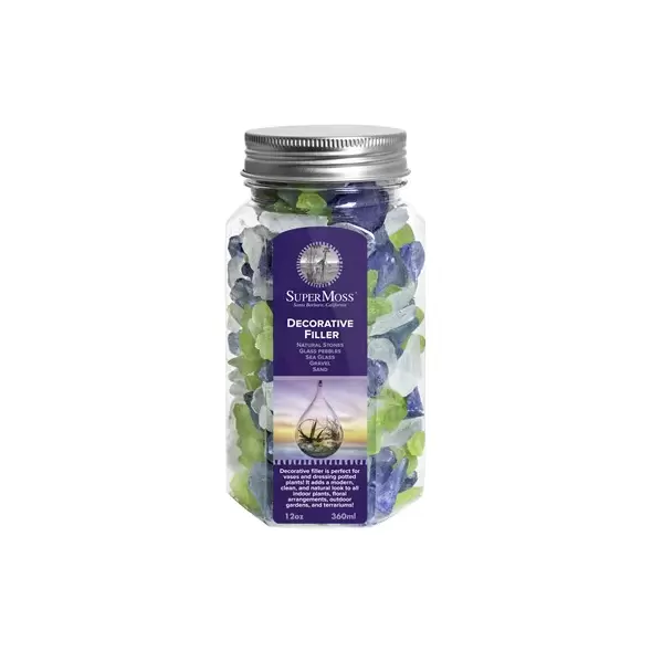 SuperMoss 12oz Jar Sea Glass Atlantic Mix