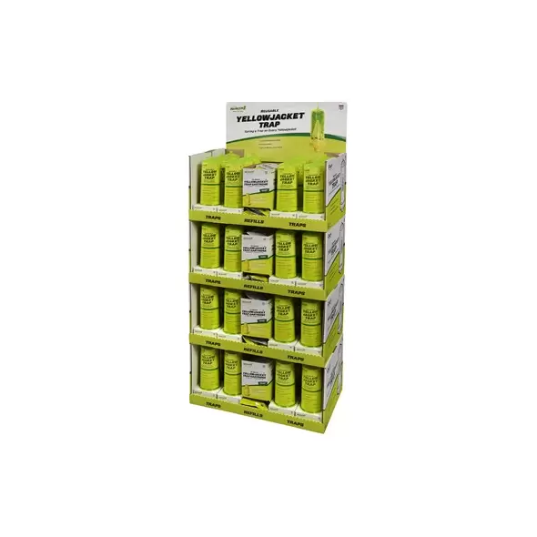 Rescue 84pc Yellowjacket Trap & Attractant Display