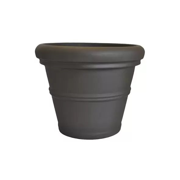 Tusco 36" Rolled Rim Planter Espresso