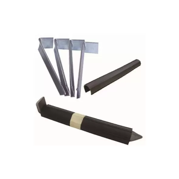 Valley View 9" Heavy Duty Metal Stake Kit 4 Stakes 1 Connector
