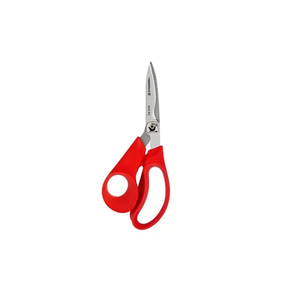 Corona 3" ComfortGel Floral Serrated Scissors Stainless Steel