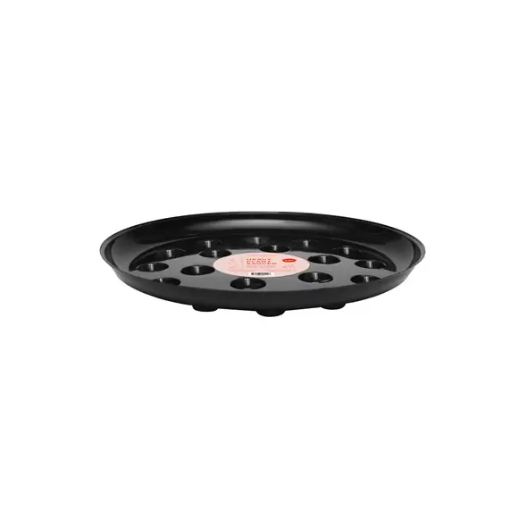 CWP 14" Black Carpet Saver Saucer