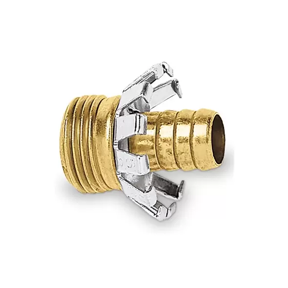 Gilmour Brass Coupling Male Coupling, 5/8"