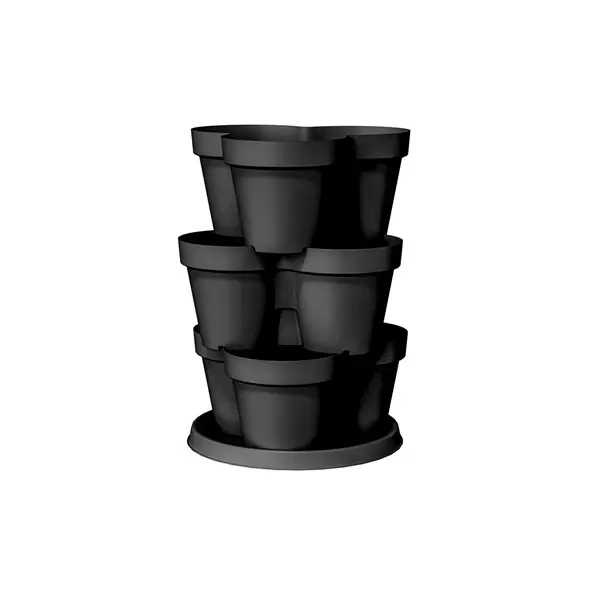 HC Terrace Planter Black
