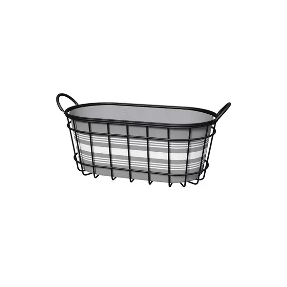 Panacea 16" Modern Farmhouse Oval Bushel Basket