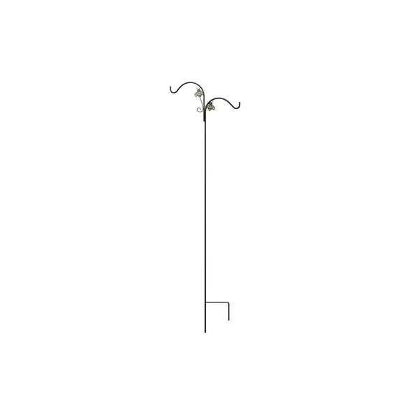 Panacea 84" Bee- Conscious Double Offset Shepherd Hook