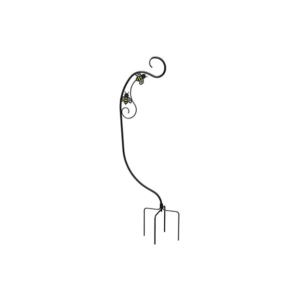 Panacea 40" Bee- Conscious Yard Stake Basket Hanger