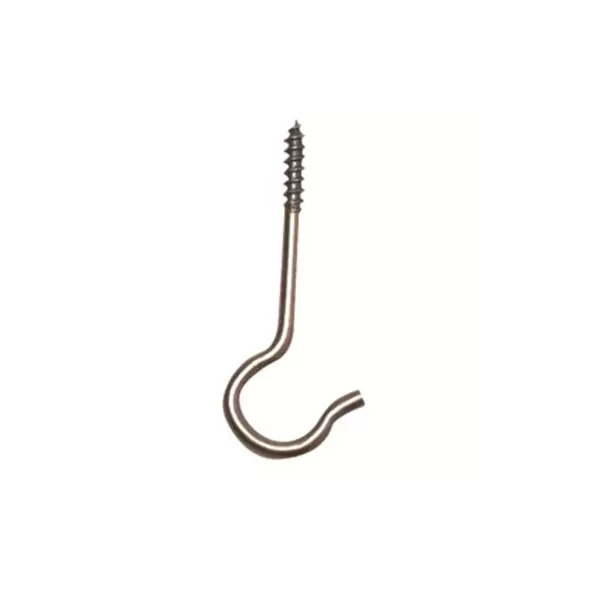 Panacea Ceiling Hook Antique Brass 5pk
