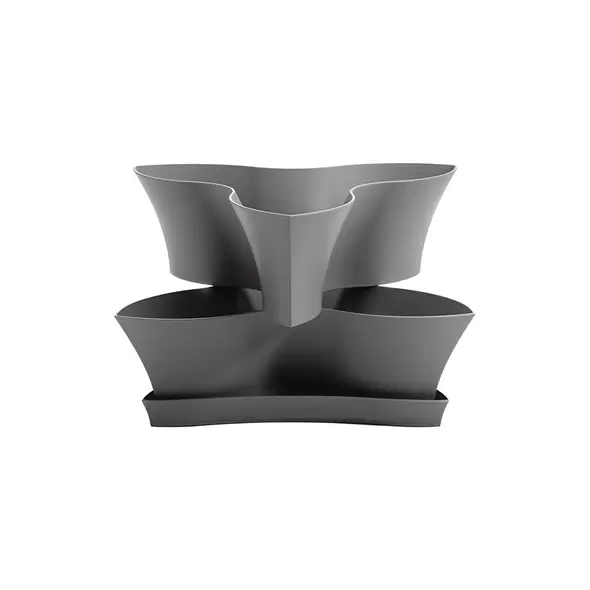 Bloem 16" Collins Planter Charcoal