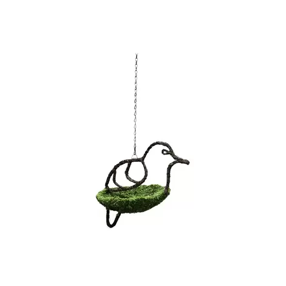 SuperMoss 9.5in Woven Bird Feeder Dove