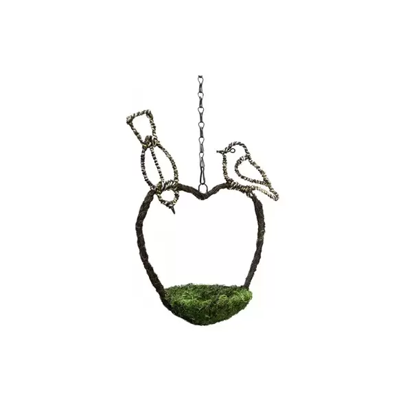 SuperMoss 7in Woven Bird Feeder Sparrow