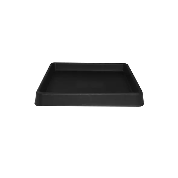 Tusco 15" Square Saucer Black