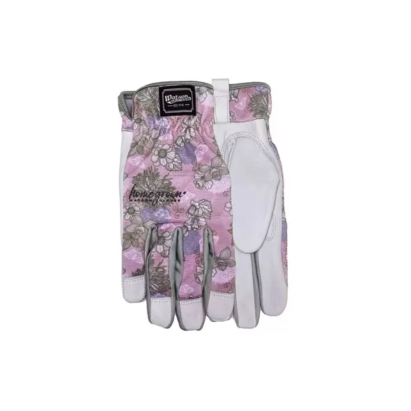 Watson Gloves Homegrown Lily Medium Spandex Back w/Dryhide