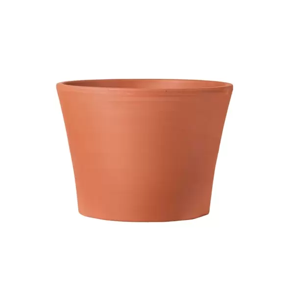 Deroma 5.5" Half Cono Pot Terra Cotta Case Pack