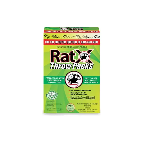 Ecoclear 12oz RatX Bait Pellet Throw Pack Box