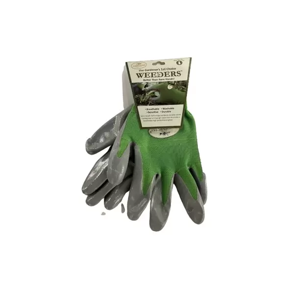 Garden Works Medium Weeders Glove Green