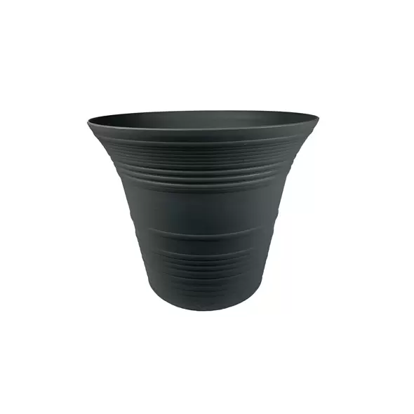 HC 9" Sedona Planter Warm Gray