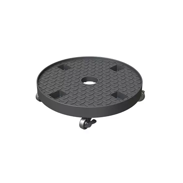 Panacea 14" Heavy Weight Plastic Caddy Black
