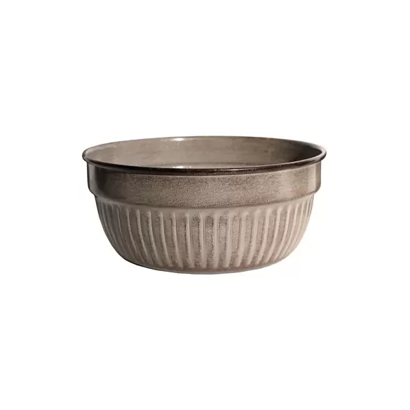 Robert Allen 8" Cascade Bowl Planter Greige
