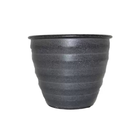 Robert Allen 12" Woodsdale Planter Charcoal