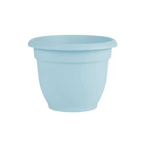 Bloem 8" Ariana w/ Grid Planter Misty Blue