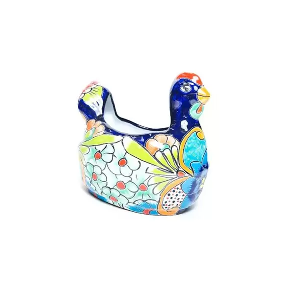 Talavera 12" Chicken Planter