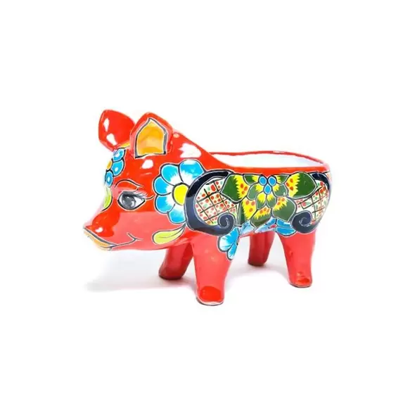 Talavera 12" Pig Planter
