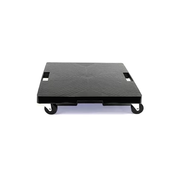 Devault 16" Square Plant Dolly with Handle Black