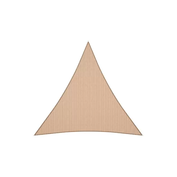 Coolaroo 16'5" Premium Triangle Shade Sail Kit Beech