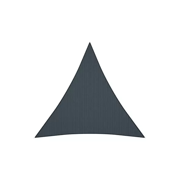 Coolaroo 16'5" Premium Triangle Shade Sail Kit Slate