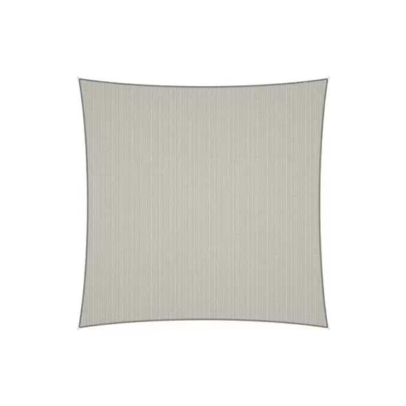 Coolaroo 17'9" Premium Square Shade Sail Kit Stone
