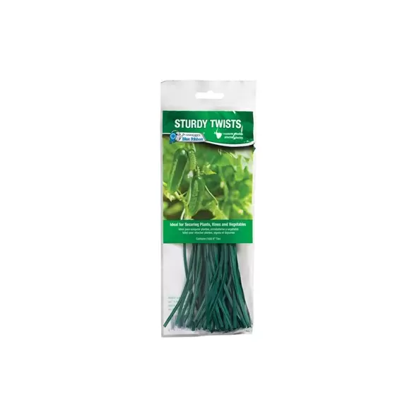 Gardener's Blue Ribbon 100pk 8" Sturdy Twists