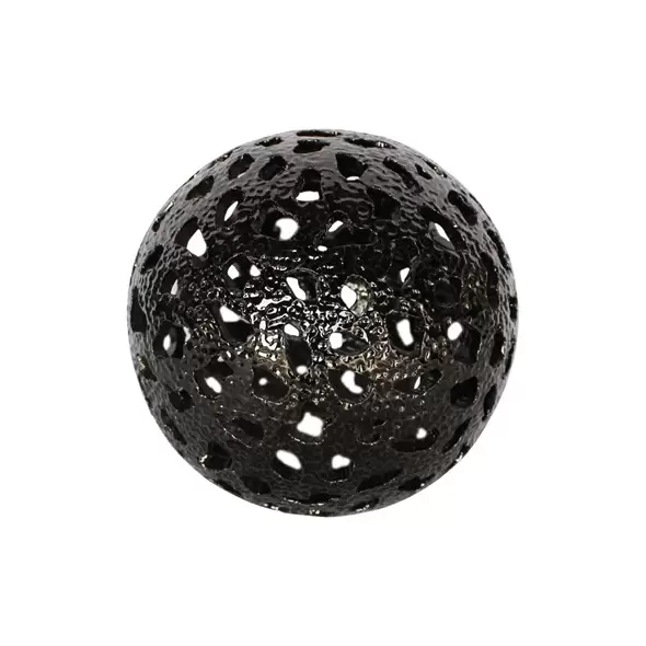 MCarr 12" Geo Sphere Glossy Black