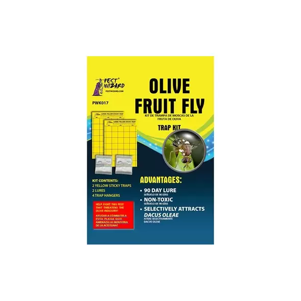 Pest Wizard 2pk Olive Fruit Fly Kit