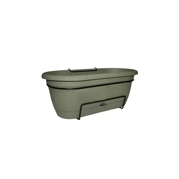 Bloem 18" Lucca Balcony Box Living Green