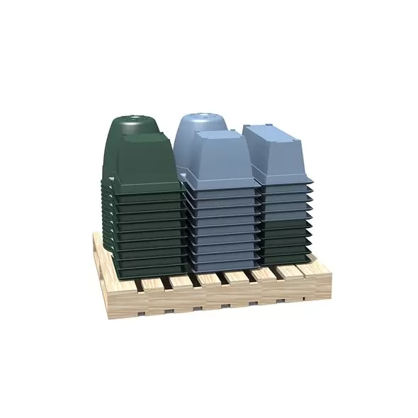 Bloem 62pc 15"/16"/27" Dayton Pallet