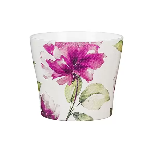 Scheurich 6.75" Burgundy Rose 808/17 Planter
