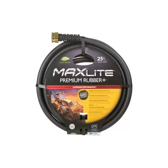Element 5/8"x25' Rubber Max Lite Hose