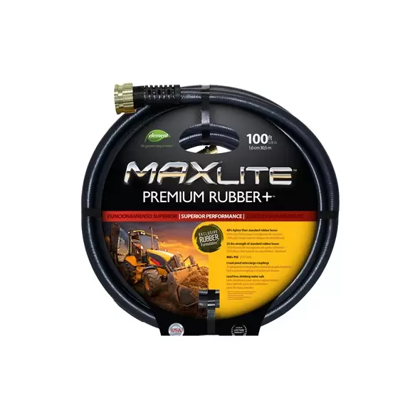 Element 5/8"x100' Rubber Max Lite Hose