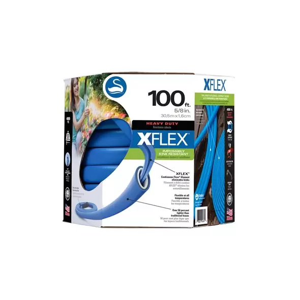 Swan 5/8"x100' X-Flex Heavy Duty Hose (4/CS)